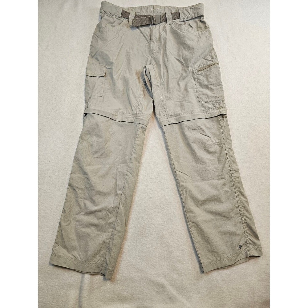 Columbia Omni-Wick Beige Hiking Convertible Pants  - Khaki 32x30